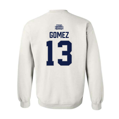 UNF - NCAA Baseball : Gialdri Gomez - Classic Shersey Crewneck Sweatshirt-1