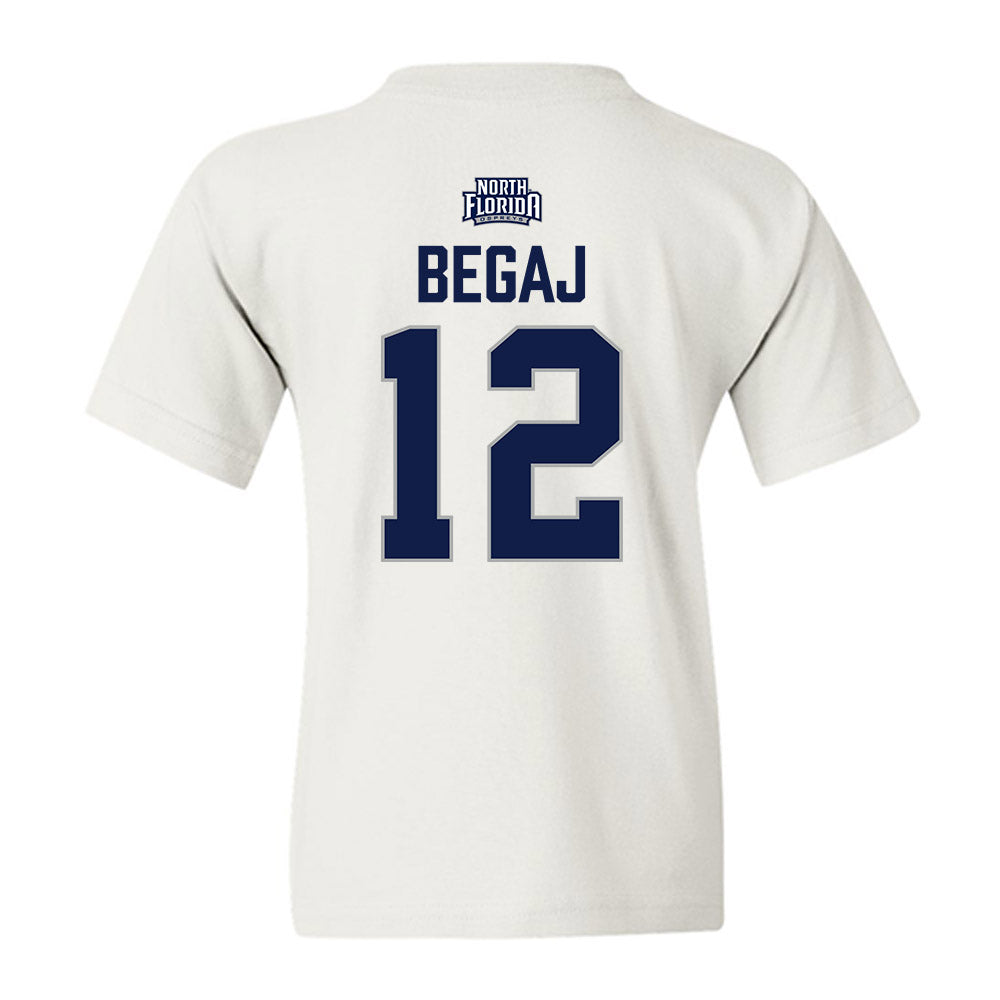UNF - NCAA Men's Basketball : Arden Begaj - Classic Shersey Youth T-Shirt-1