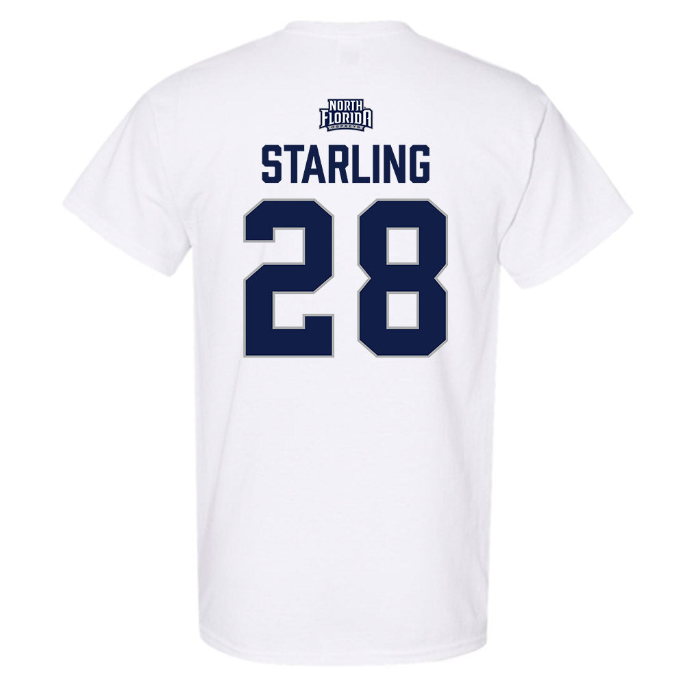 UNF - NCAA Baseball : Zane Starling - Classic Shersey T-Shirt-1