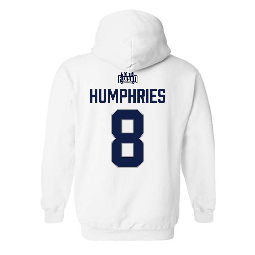 UNF - NCAA Beach Volleyball : cameron Humphries - Classic Shersey Hooded Sweatshirt-1