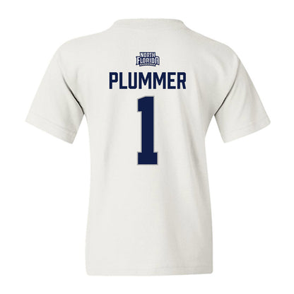 UNF - NCAA Men's Basketball : BJ Plummer - Classic Shersey Youth T-Shirt-1