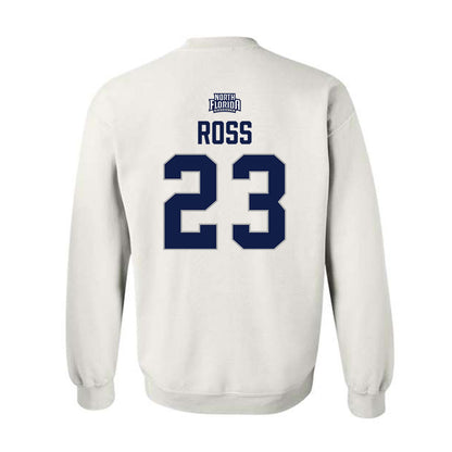UNF - NCAA Baseball : William Ross - Classic Shersey Crewneck Sweatshirt-1