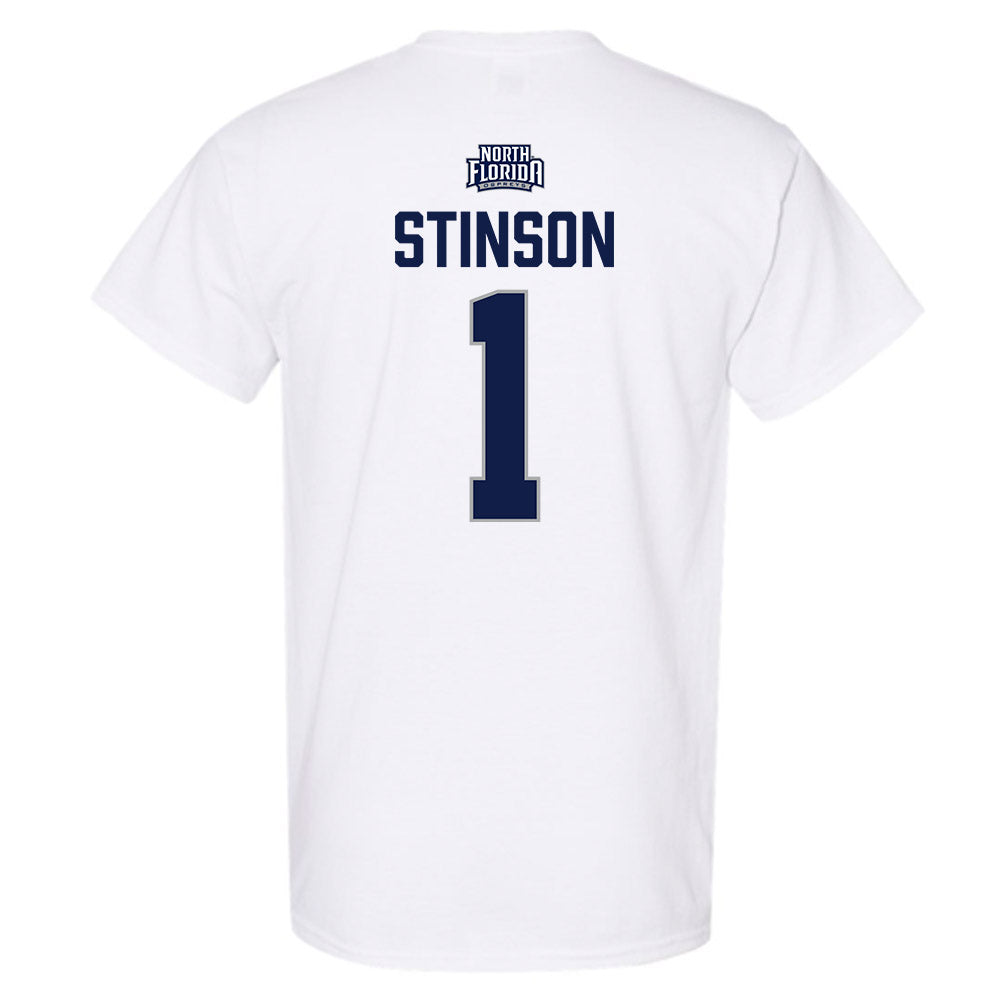 UNF - NCAA Women's Basketball : Jamisyn Stinson - Classic Shersey T-Shirt-1