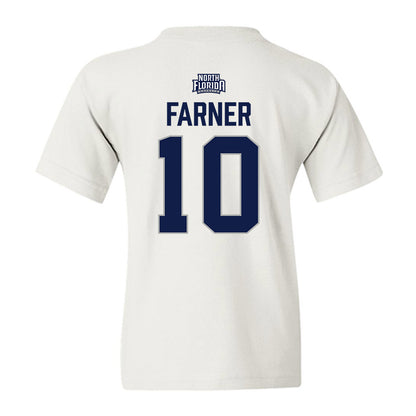 UNF - NCAA Baseball : Mathew Farner - Classic Shersey Youth T-Shirt-1