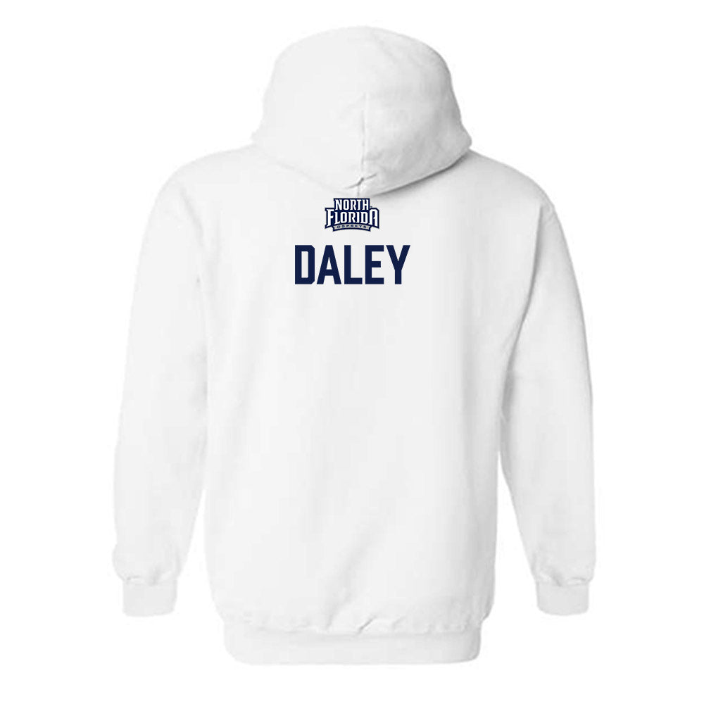UNF - NCAA Women's Swimming & Diving : Kayla Daley - Classic Shersey Hooded Sweatshirt-1