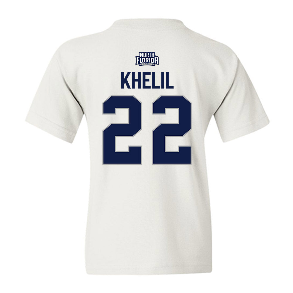 UNF - NCAA Men's Soccer : Anton Khelil - Classic Shersey Youth T-Shirt-1