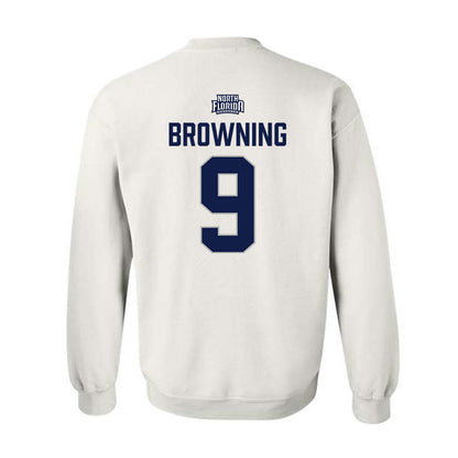 UNF - NCAA Women's Soccer : Chandler Browning - Classic Shersey Crewneck Sweatshirt-1