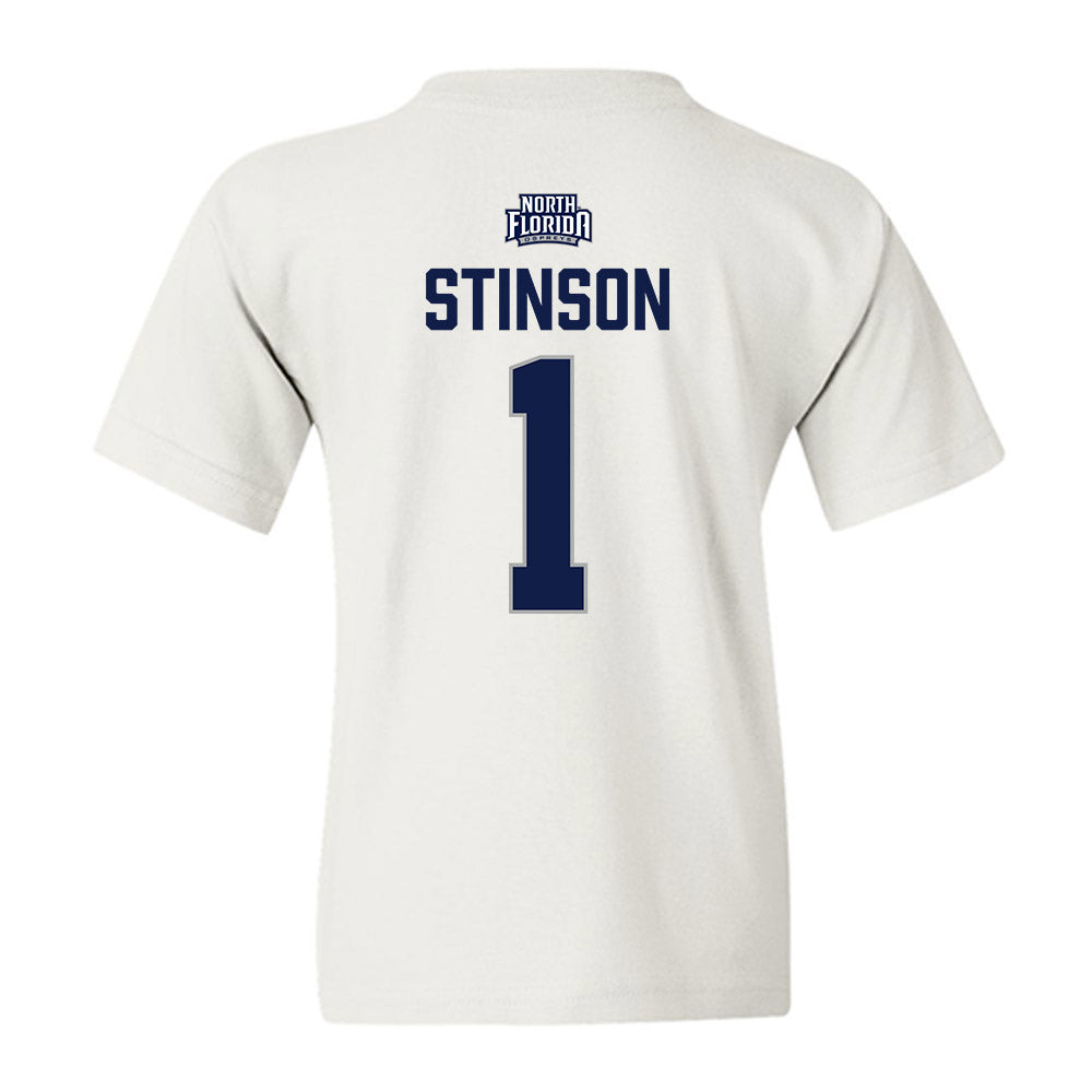 UNF - NCAA Women's Basketball : Jamisyn Stinson - Classic Shersey Youth T-Shirt-1