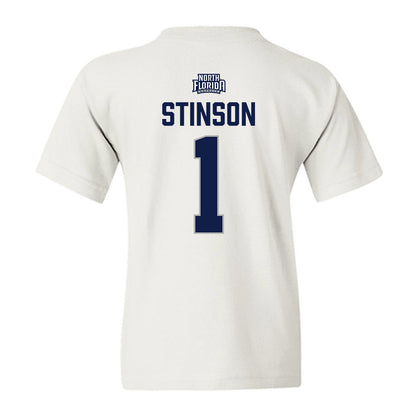 UNF - NCAA Women's Basketball : Jamisyn Stinson - Classic Shersey Youth T-Shirt-1