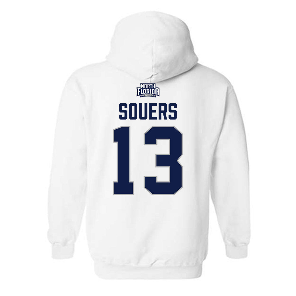 UNF - NCAA Women's Soccer : allison souers - Classic Shersey Hooded Sweatshirt-1