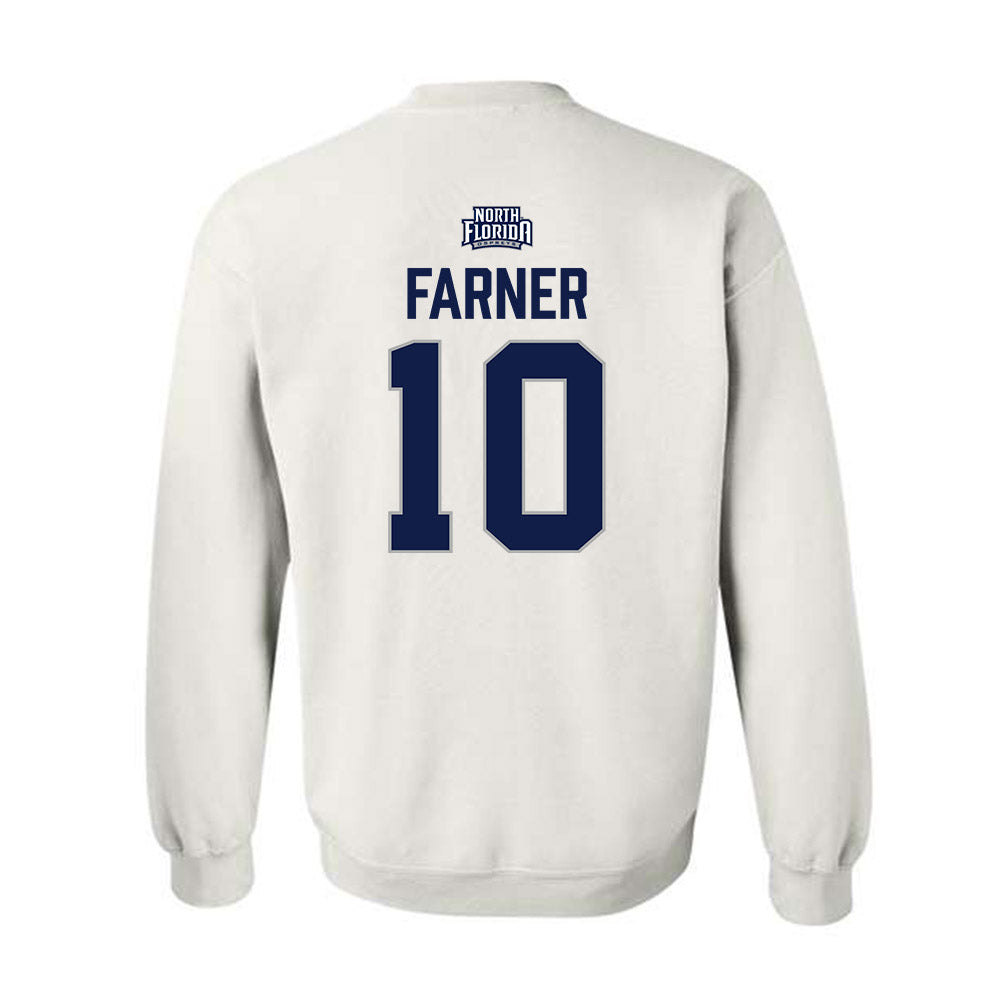 UNF - NCAA Baseball : Mathew Farner - Classic Shersey Crewneck Sweatshirt-1