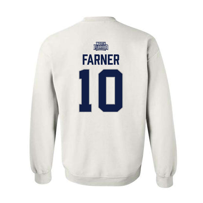 UNF - NCAA Baseball : Mathew Farner - Classic Shersey Crewneck Sweatshirt-1