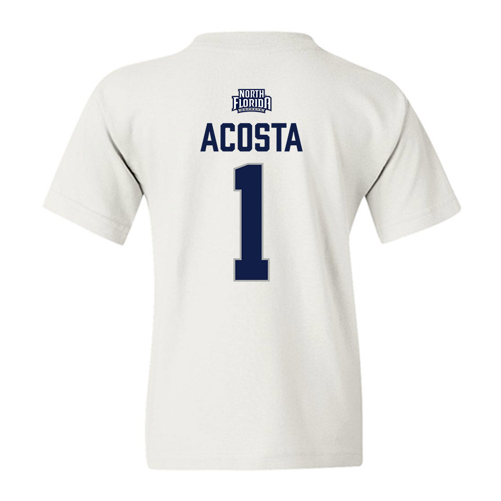 UNF - NCAA Baseball : Jonathan Acosta - Classic Shersey Youth T-Shirt-1