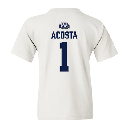 UNF - NCAA Baseball : Jonathan Acosta - Classic Shersey Youth T-Shirt-1