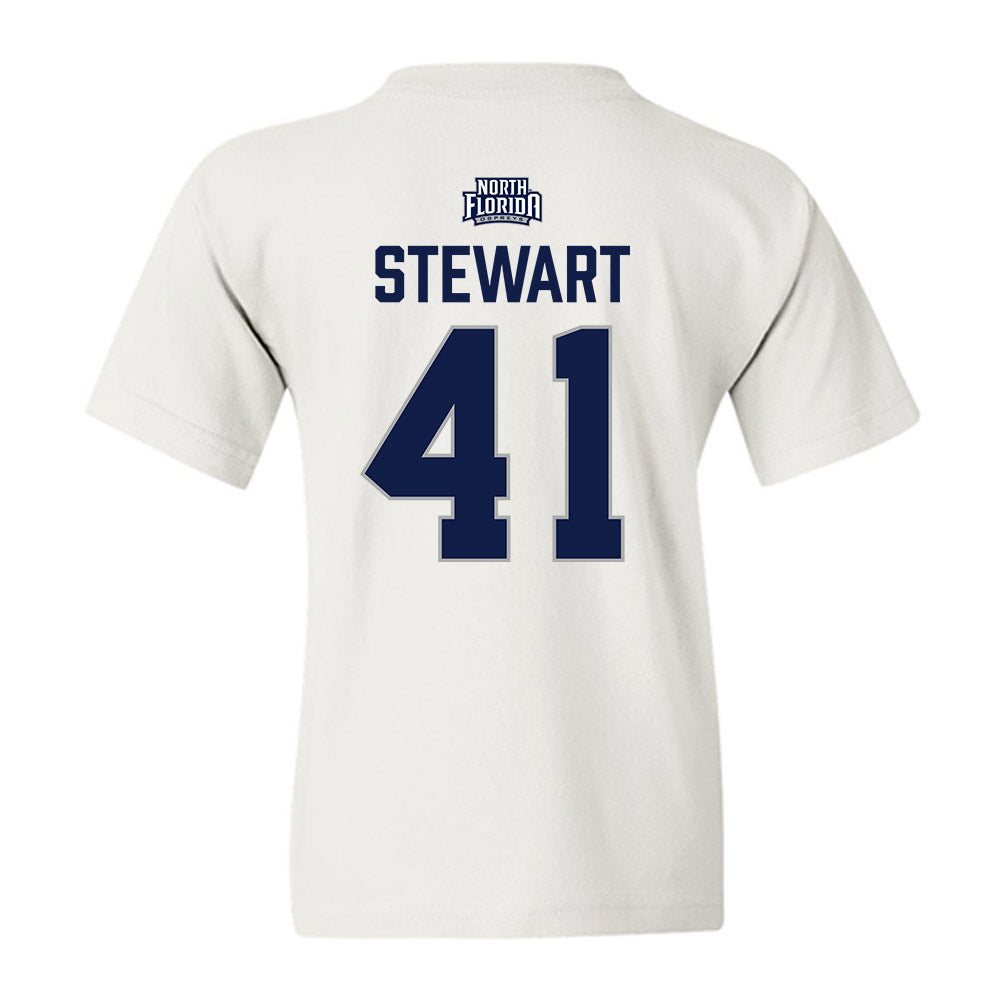 UNF - NCAA Baseball : Jeremiah Stewart - Classic Shersey Youth T-Shirt-1