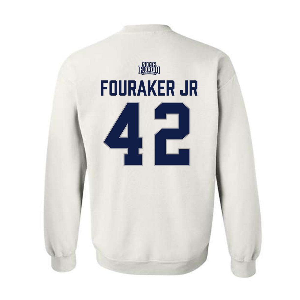 UNF - NCAA Baseball : Eric Fouraker Jr - Classic Shersey Crewneck Sweatshirt-1