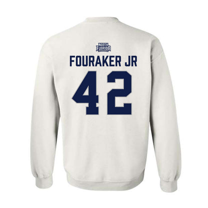 UNF - NCAA Baseball : Eric Fouraker Jr - Classic Shersey Crewneck Sweatshirt-1