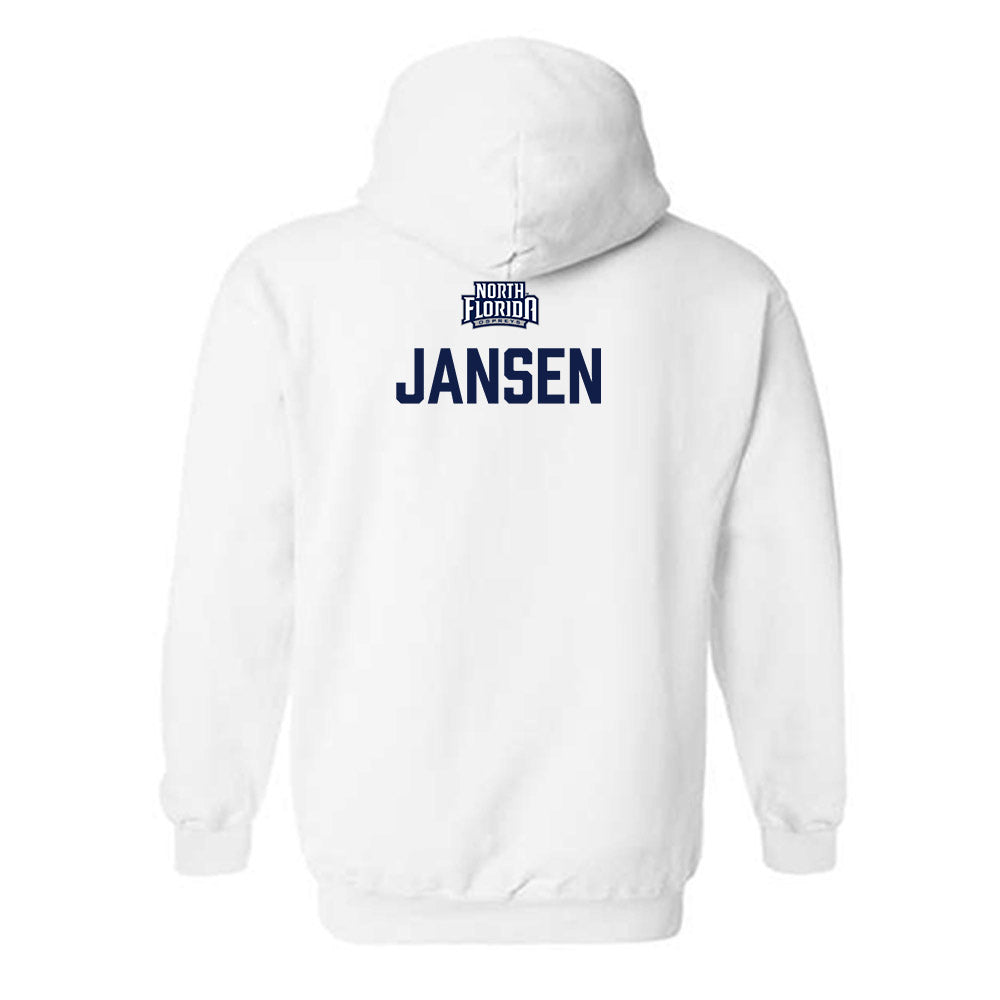 UNF - NCAA Women's Swimming & Diving : Skyler Jansen - Classic Shersey Hooded Sweatshirt-1