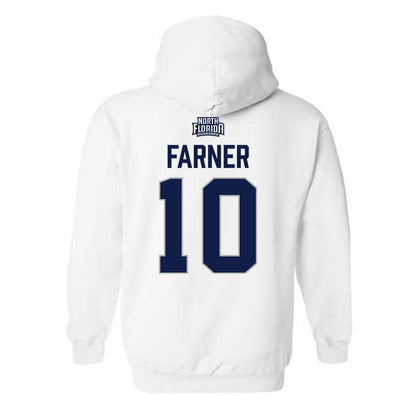 UNF - NCAA Baseball : Mathew Farner - Classic Shersey Hooded Sweatshirt-1