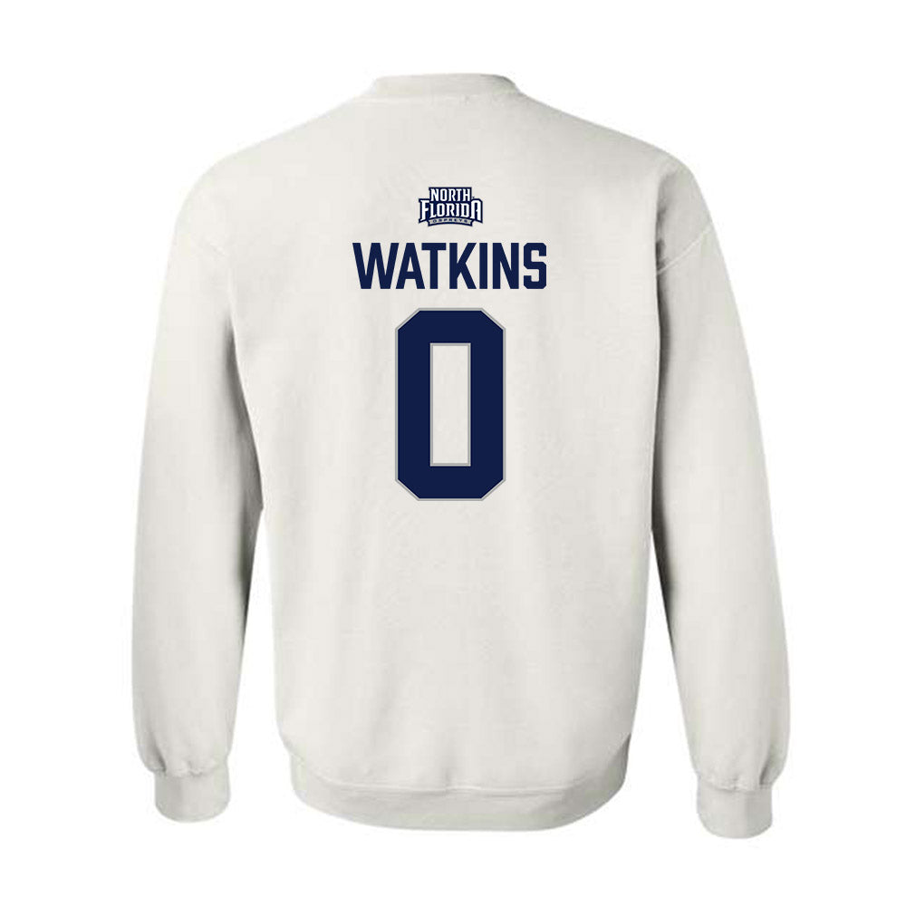 UNF - NCAA Men's Basketball : Mason Watkins - Classic Shersey Crewneck Sweatshirt-1