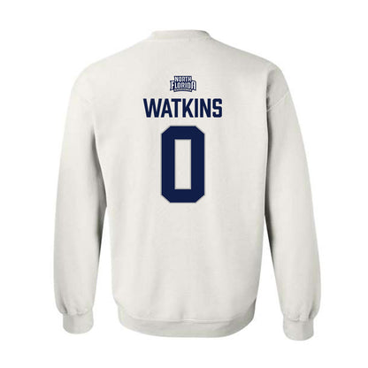 UNF - NCAA Men's Basketball : Mason Watkins - Classic Shersey Crewneck Sweatshirt-1