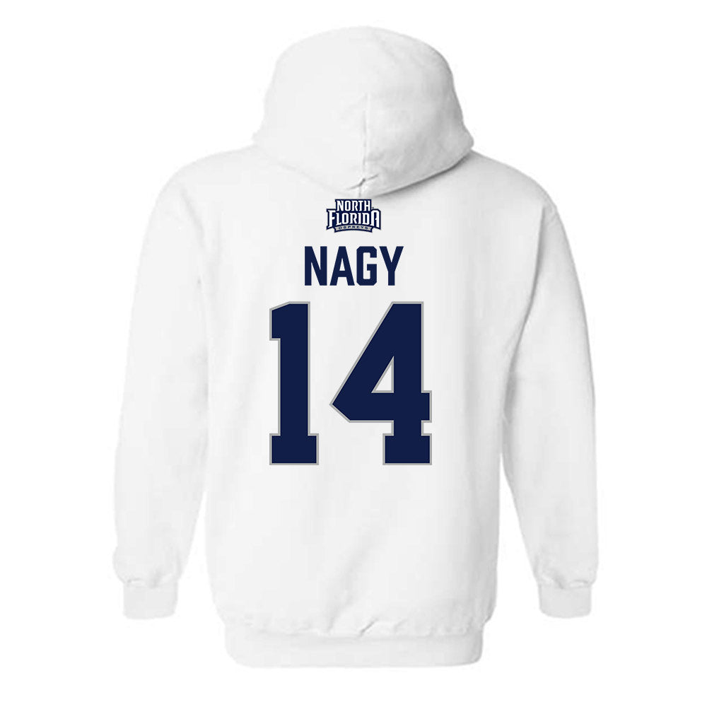 UNF - NCAA Softball : Marley Nagy - Classic Shersey Hooded Sweatshirt-1
