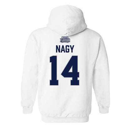 UNF - NCAA Softball : Marley Nagy - Classic Shersey Hooded Sweatshirt-1