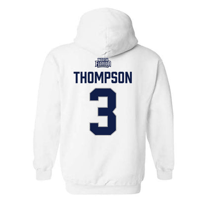 UNF - NCAA Men's Basketball : Taylor Thompson - Classic Shersey Hooded Sweatshirt-1