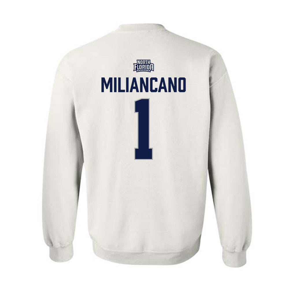 UNF - NCAA Women's Soccer : Sofia Miliancano - Classic Shersey Crewneck Sweatshirt-1