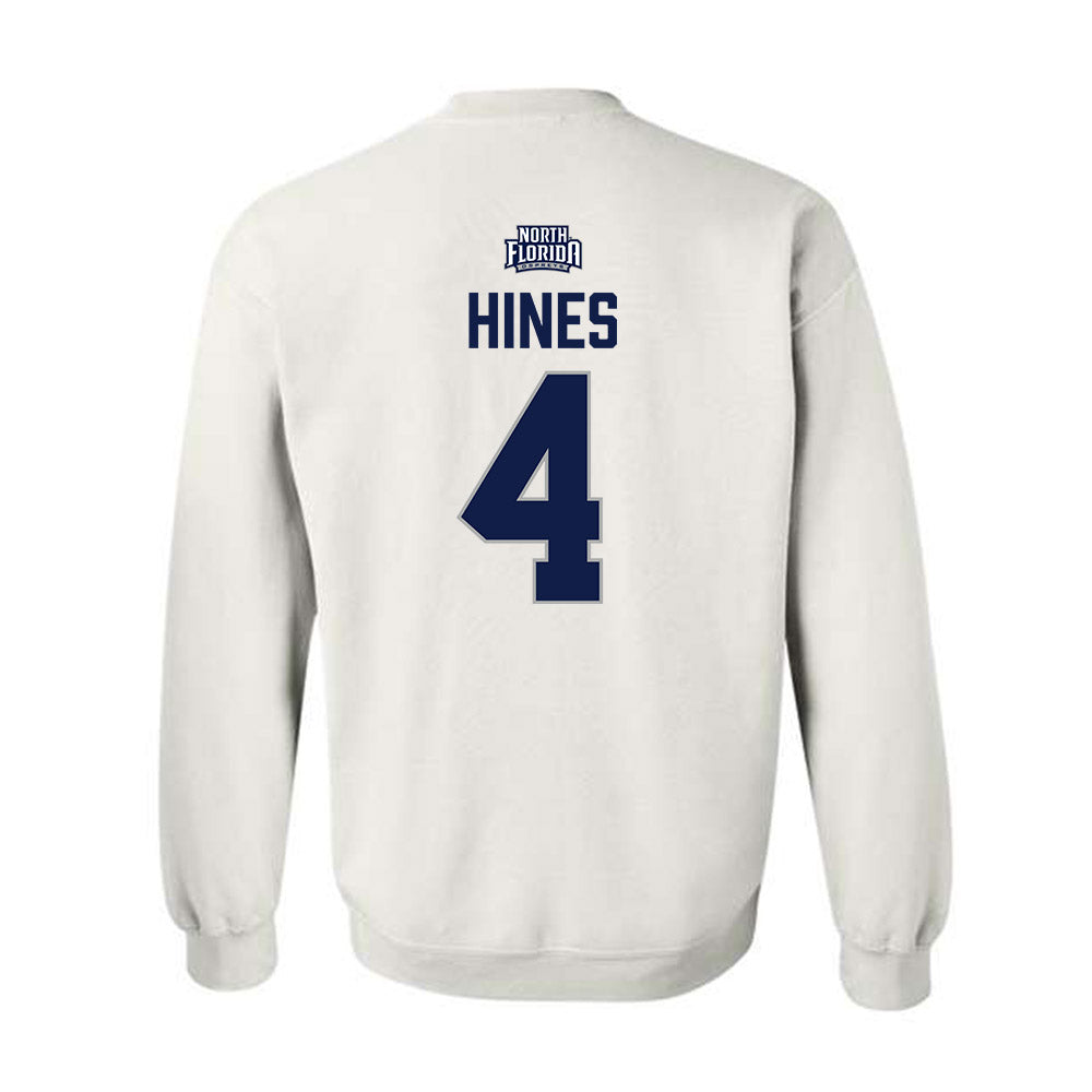UNF - NCAA Men's Basketball : Devin Hines - Classic Shersey Crewneck Sweatshirt-1