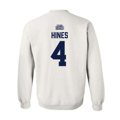 UNF - NCAA Men's Basketball : Devin Hines - Classic Shersey Crewneck Sweatshirt-1