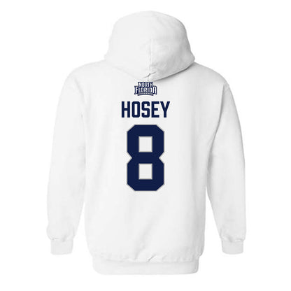 UNF - NCAA Baseball : Boone Hosey - Classic Shersey Hooded Sweatshirt-1