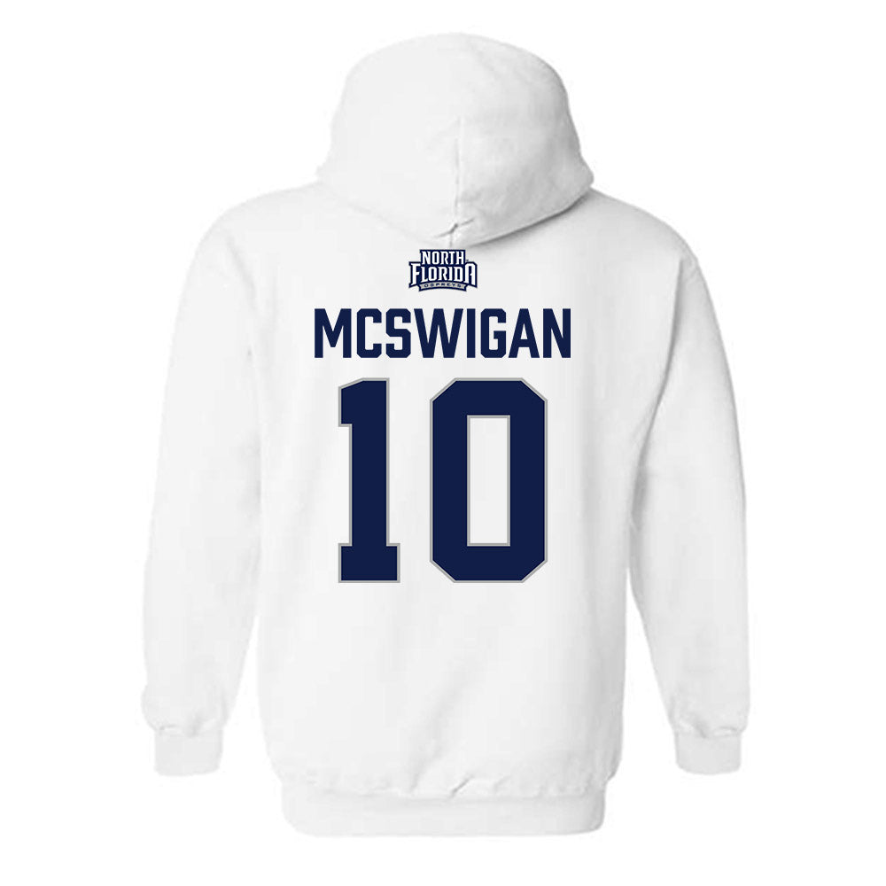 UNF - NCAA Women's Soccer : Paige McSwigan - Classic Shersey Hooded Sweatshirt-1