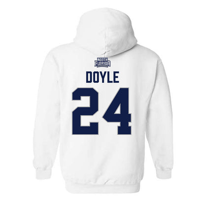 UNF - NCAA Women's Soccer : Briella Doyle - Classic Shersey Hooded Sweatshirt-1