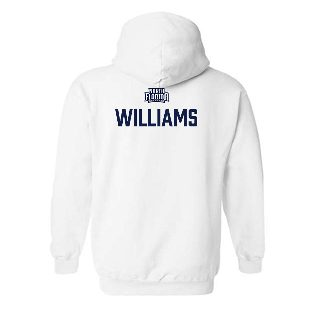 UNF - NCAA Women's Track & Field : Jada Williams - Classic Shersey Hooded Sweatshirt-1