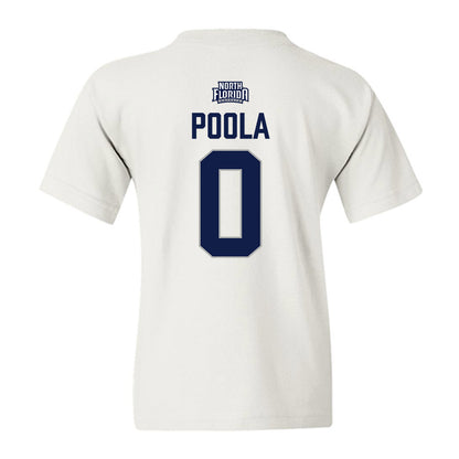 UNF - NCAA Men's Soccer : Akash Poola - Classic Shersey Youth T-Shirt-1