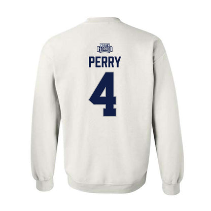 UNF - NCAA Men's Basketball : Christopher Perry - Classic Shersey Crewneck Sweatshirt-1