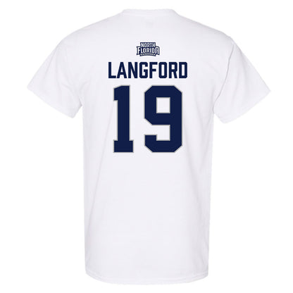 UNF - NCAA Softball : Hallie Langford - Classic Shersey T-Shirt-1