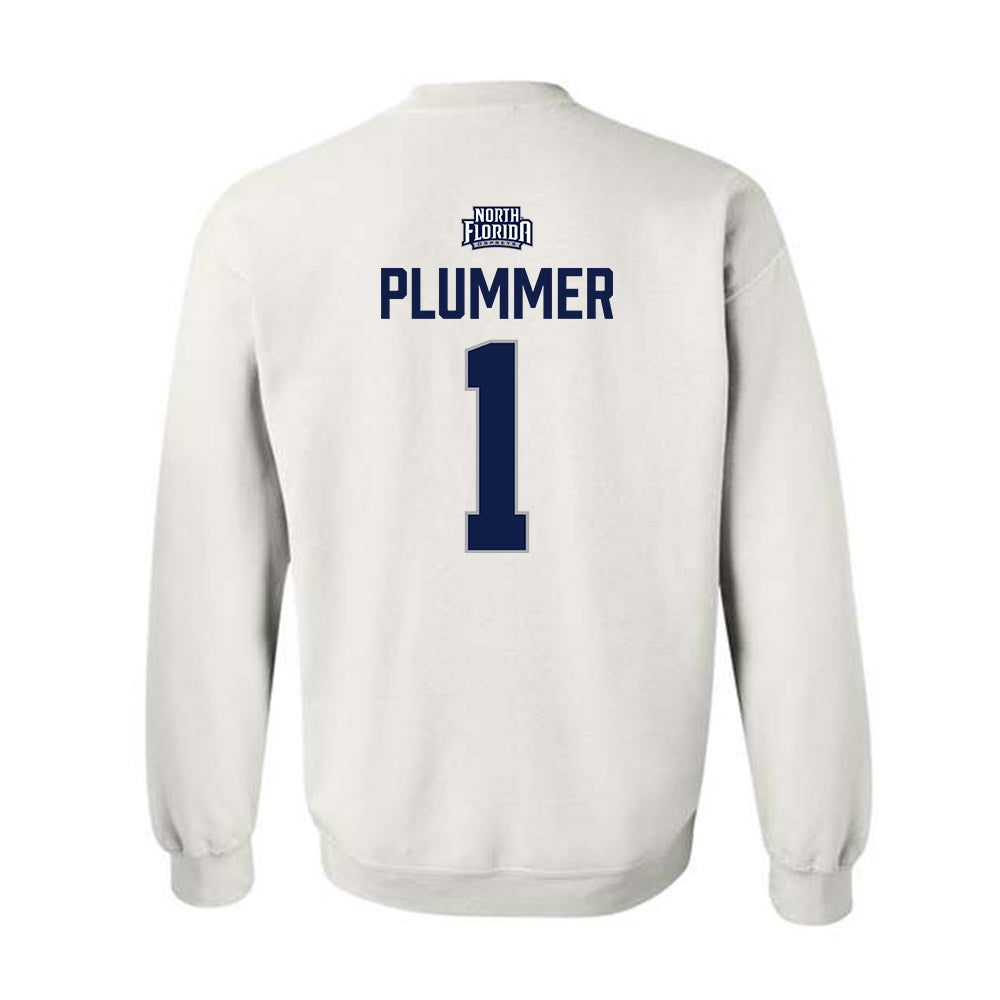UNF - NCAA Men's Basketball : BJ Plummer - Classic Shersey Crewneck Sweatshirt-1