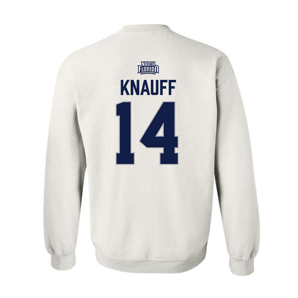 UNF - NCAA Women's Basketball : Abby Knauff - Classic Shersey Crewneck Sweatshirt-1