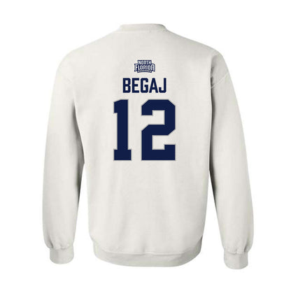 UNF - NCAA Men's Basketball : Arden Begaj - Classic Shersey Crewneck Sweatshirt-1