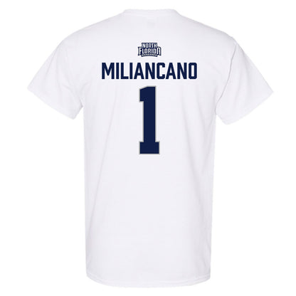 UNF - NCAA Women's Soccer : Sofia Miliancano - Classic Shersey T-Shirt-1