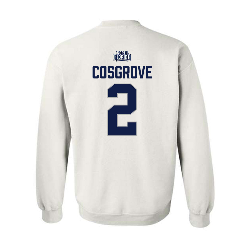 UNF - NCAA Women's Soccer : Julia Cosgrove - Classic Shersey Crewneck Sweatshirt-1