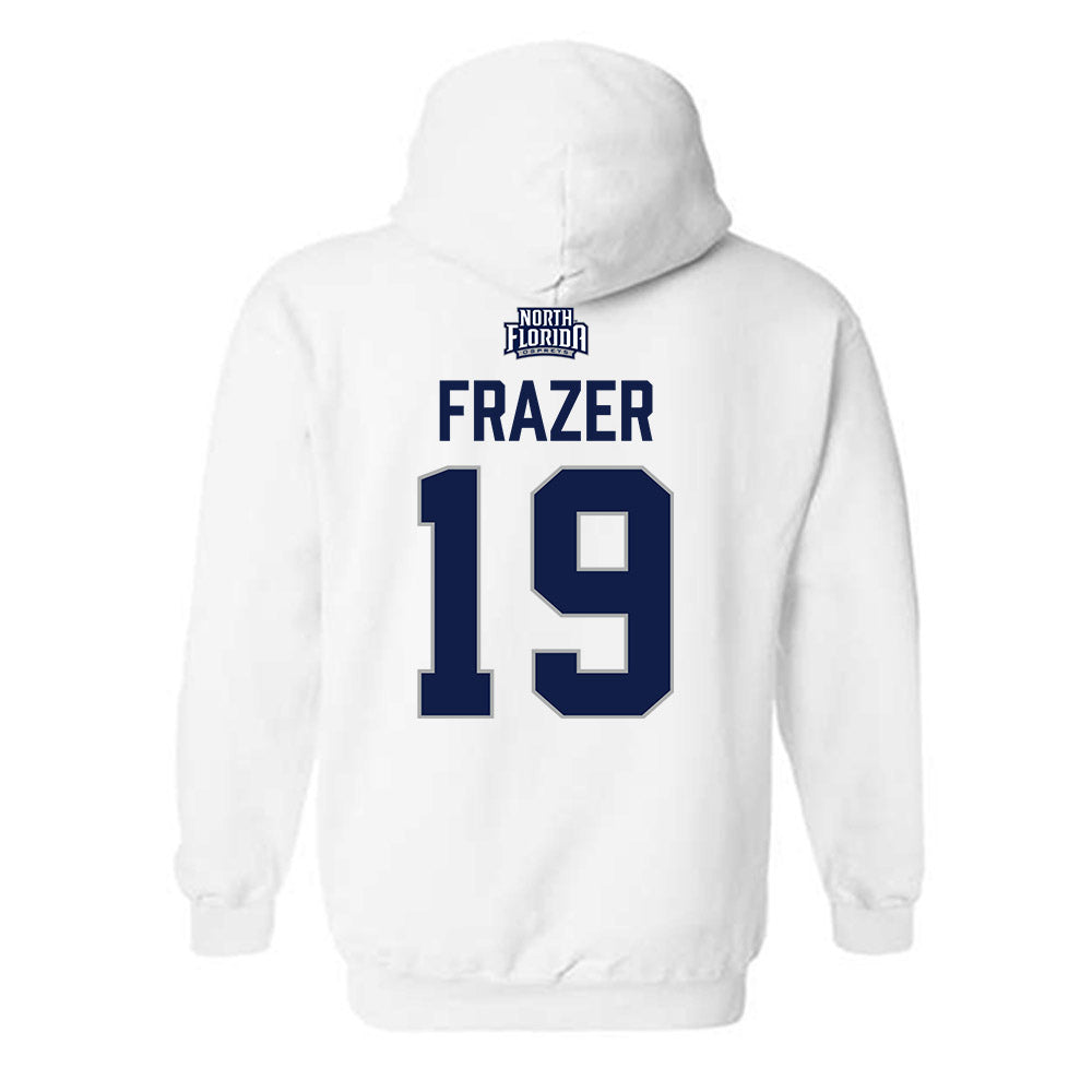 UNF - NCAA Women's Soccer : Sarah Frazer - Classic Shersey Hooded Sweatshirt-1