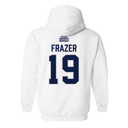UNF - NCAA Women's Soccer : Sarah Frazer - Classic Shersey Hooded Sweatshirt-1