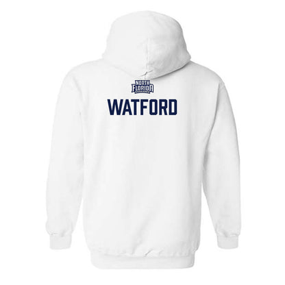 UNF - NCAA Women's Track & Field : Laci Watford - Classic Shersey Hooded Sweatshirt-1