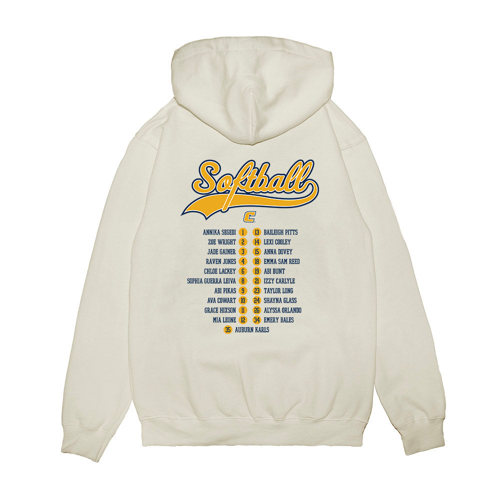 UTC - NCAA Softball : - Roster Premium Hooded Sweatshirt-1