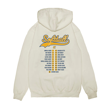 UTC - NCAA Softball : - Roster Premium Hooded Sweatshirt-1