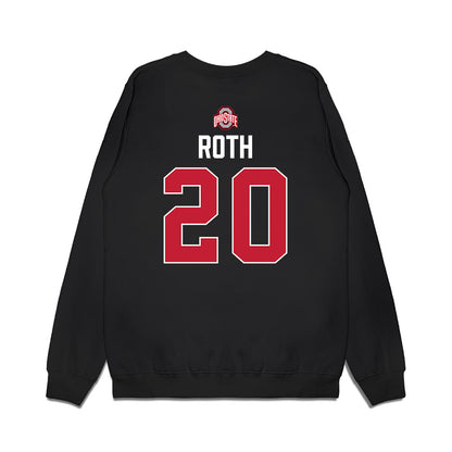 Ohio State - NCAA Women's Ice Hockey : Maria Roth - Classic Shirsey Premium Crewneck Sweatshirt-1