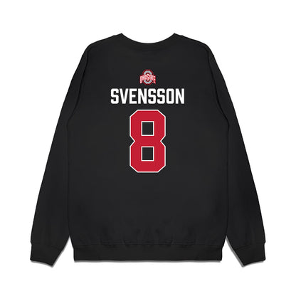 Ohio State - NCAA Women's Ice Hockey : Hilda Svensson - Classic Shirsey Premium Crewneck Sweatshirt-1